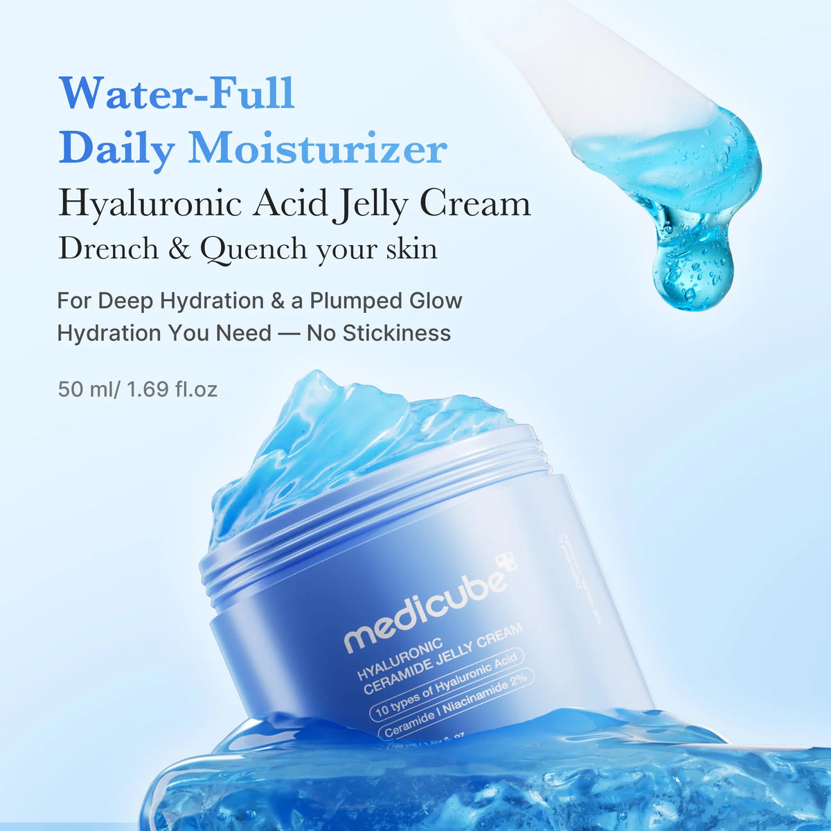 [Influencer Pick] Amazon’s #1 Beauty Brand | Hyaluronic Ceramide Moisturizing Jelly Cream